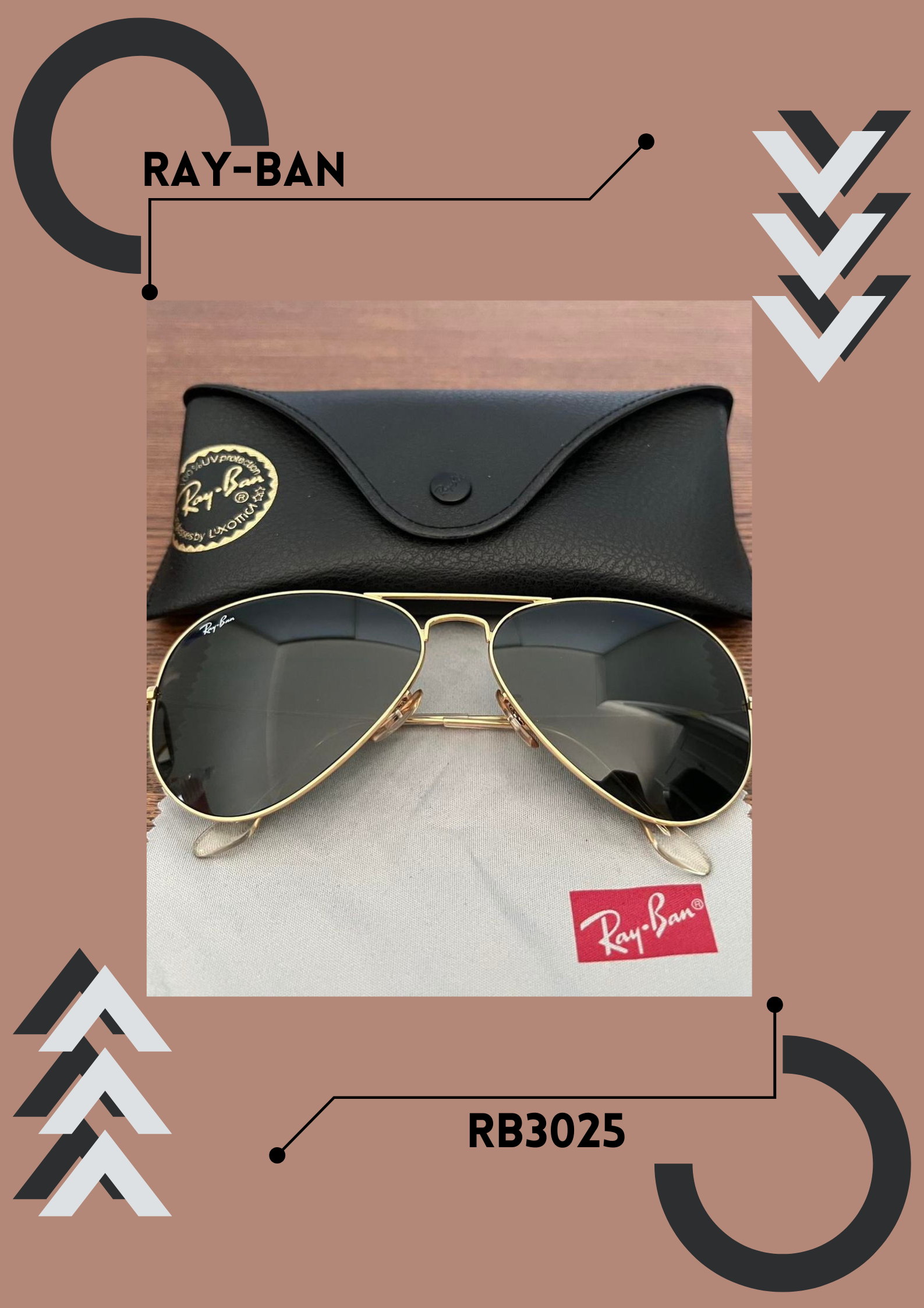 Ray-Ban Polarized Aviator Classic (RB3025)
